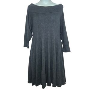 Torrid Marilyn Monroe Mini Fluted Sweater Dress Size 4X